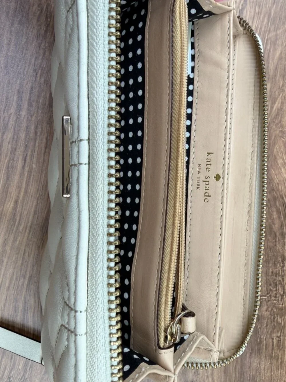 Kate Spade Ivory Large Wallet